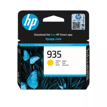 HP 935 Amarillo Cartucho de tinta original, Amarillo, 1 ud., 400 páginas