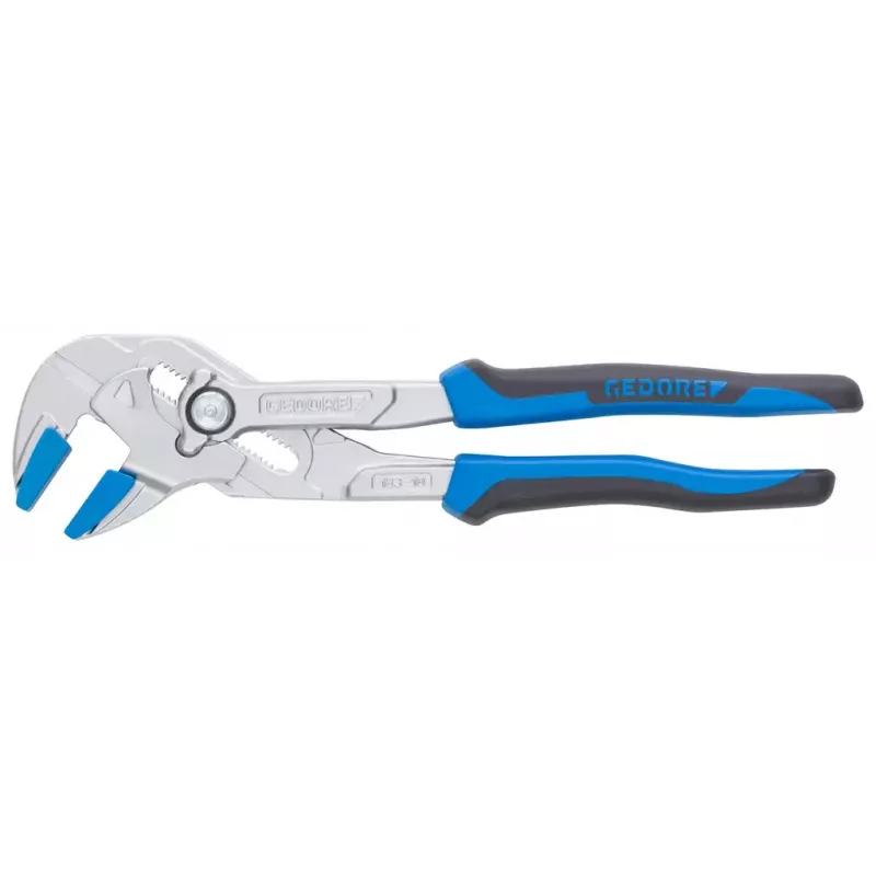 Gedore red SB 183 10 JC S-002 llave de pinza con protectores de mordaza (3112268), 0-52 mm