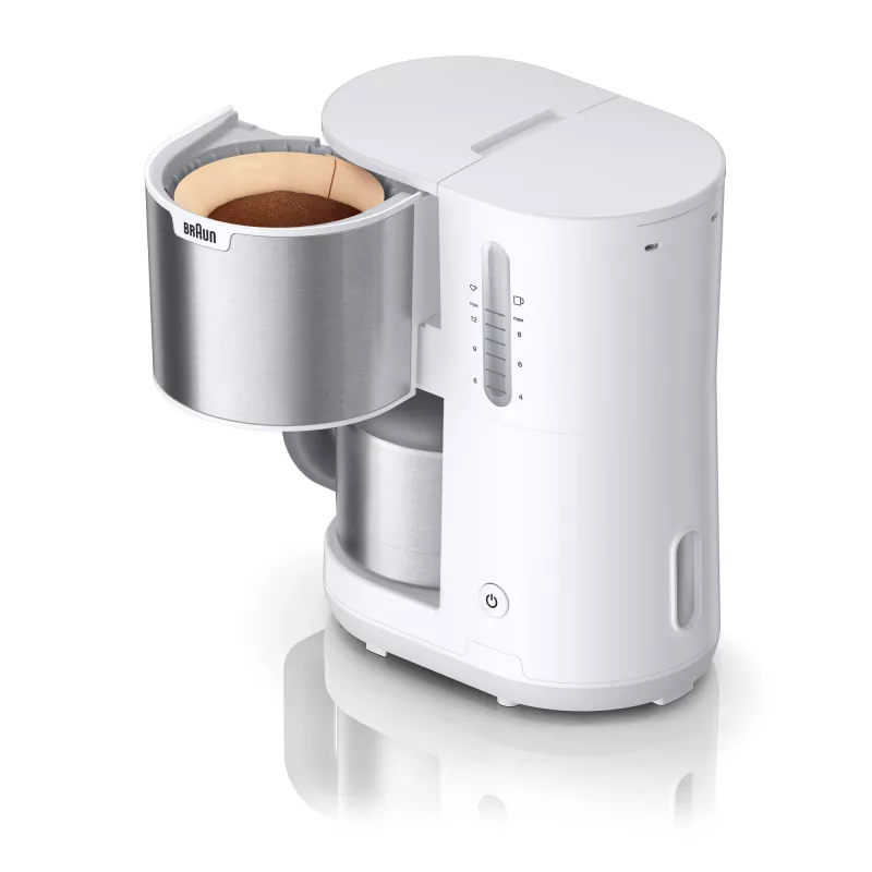 Cafetera de goteo Braun IDCollection KF1505 WH 1,2 L