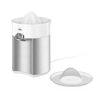 Exprimidor eléctrico Braun CJ5050 WH 60 W Metallic, Blanco
