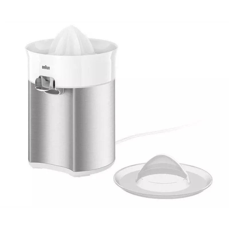 Exprimidor eléctrico Braun CJ5050 WH 60 W Metallic, Blanco