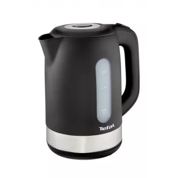 Hervidor de agua Tefal KO 3308 — capacidad 1,7 l, 2400 W, negro