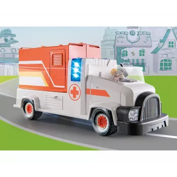 Playmobil Duck On Call 70913 set de juguete coche y ciudad multicolor