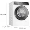 Bosch WGB256A41 lavadora carga frontal 10 kg 1600 rpm blanca