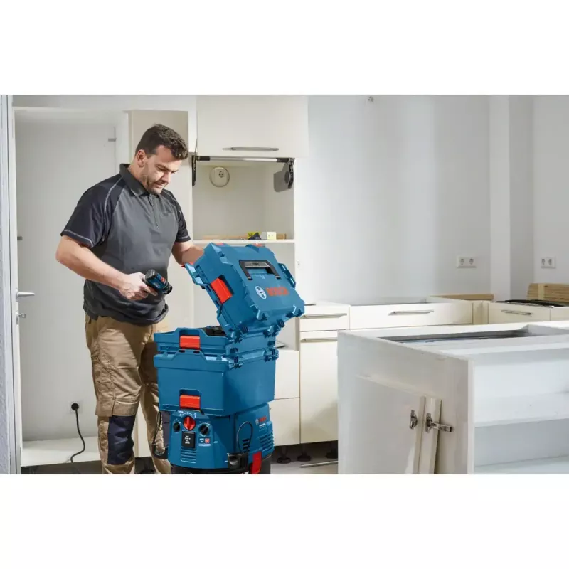 Bosch Professional L-Boxx 162, vacío, azul/rojo