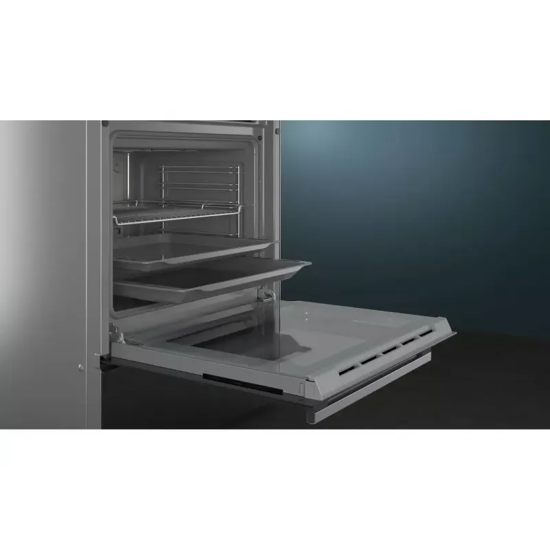 Siemens iQ500 HK9S5A240 Cocina independiente eléctrica con placa vitrocerámica negra