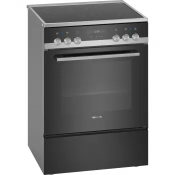 Siemens iQ500 HK9S5A240 Cocina independiente eléctrica con placa vitrocerámica negra