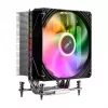 Disipador de CPU FSP NE5 por aire 120 mm negro ARGB, ventilador, 12 cm, 800 RPM, 1600 RPM, 28 sone, negro