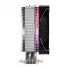 Disipador de CPU FSP NE5 por aire 120 mm negro ARGB, ventilador, 12 cm, 800 RPM, 1600 RPM, 28 sone, negro