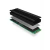 Disipador para unidad de estado sólido ICY BOX IB-M2HS-70 negro 1 ud.