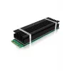 Disipador para unidad de estado sólido ICY BOX IB-M2HS-70 negro 1 ud.