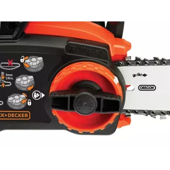 Motosierra de batería Black & Decker GKC3630L20