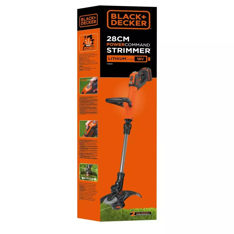 Desbrozadora de hilo Black & Decker STC1820CM-QW