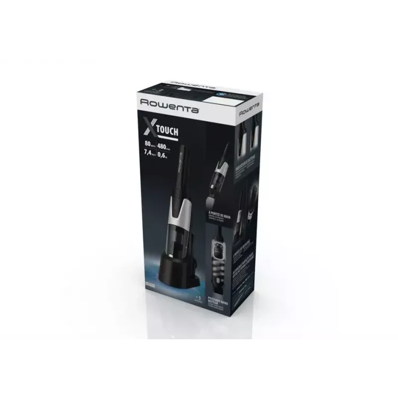 Aspirador de mano Rowenta X-Touch AC9736 gris, blanco sin bolsa
