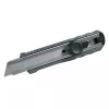 Cúter STANLEY FATMAX 0-10-421, 18 mm, carcasa de metal fundido, bloqueo deslizante, guía de cuchilla de acero inoxidable, clip de cinturón, amarillo