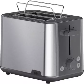 Braun HT 1510 GY 6 2 rebanadas 900 W gris, acero inoxidable