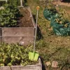 Pala Fiskars MyFirst aluminio-plástico, pala de jardín para niños, verde