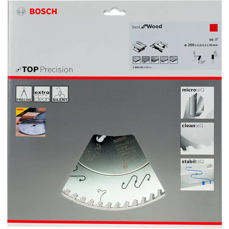Disco de sierra circular Bosch 2 608 642 112 25 cm 1 unidad