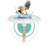 Baño para pájaros Gardena 11420-20 blanco 250mm x 250mm