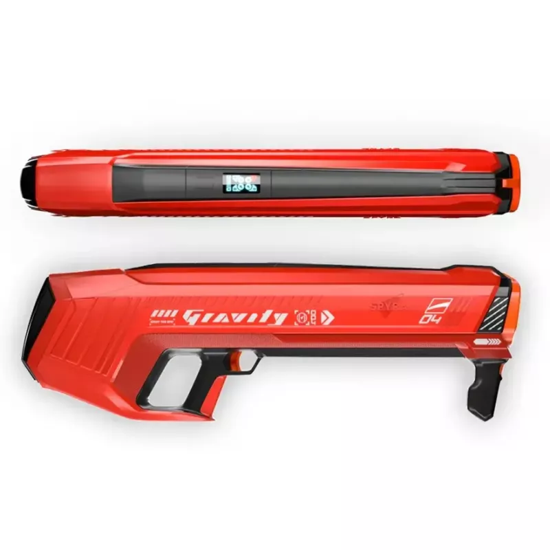 Lanzador de bombas de agua SpyraOne Spyra Gravity rojo SPGR1R — pistola de agua recargable sin batería