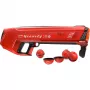 Lanzador de bombas de agua SpyraOne Spyra Gravity rojo SPGR1R — pistola de agua recargable sin batería
