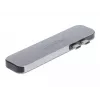 Base de acoplamiento DeLOCK para MacBook Dual HDMI 4K PD Hub