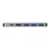 Base de acoplamiento DeLOCK para MacBook Dual HDMI 4K PD Hub