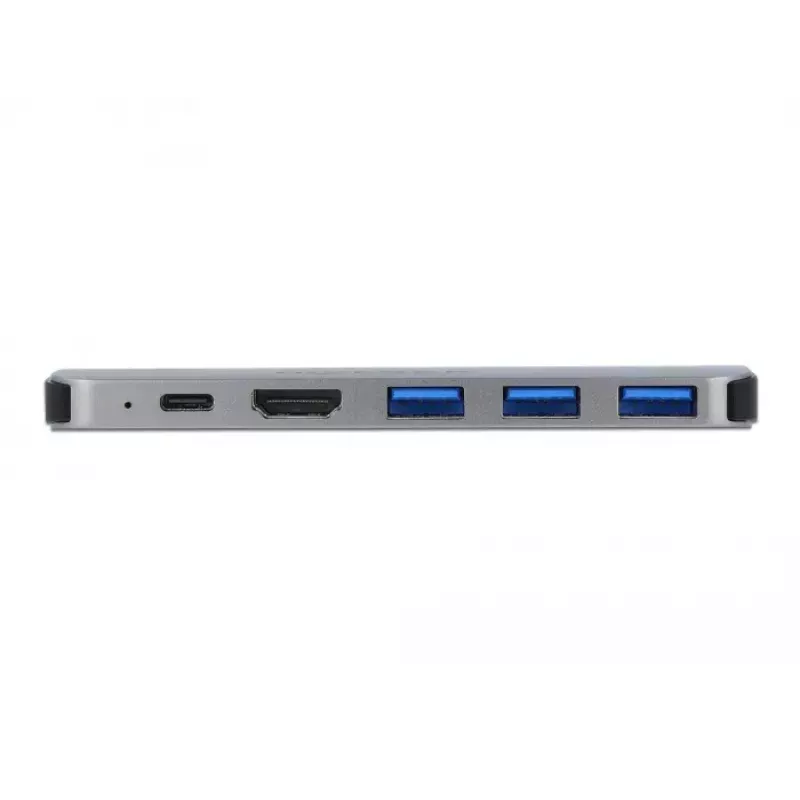 Base de acoplamiento DeLOCK para MacBook Dual HDMI 4K PD Hub