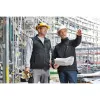 Chaleco calefactable Bosch GHV 12+18V XA Professional talla 3XL negro con cargador y batería