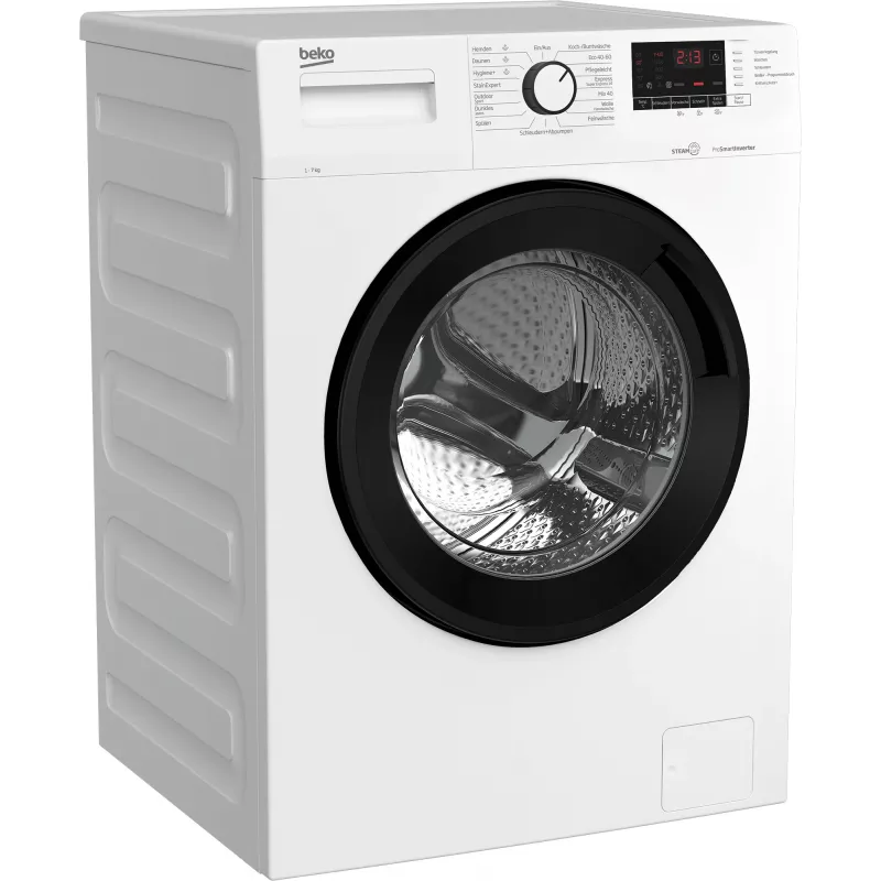 Lavadora Beko WML71432NPA carga frontal 7 kg 1400 rpm blanca
