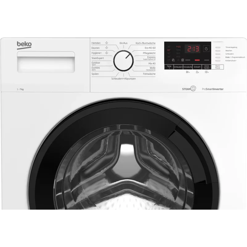 Lavadora Beko WML71432NPA carga frontal 7 kg 1400 rpm blanca
