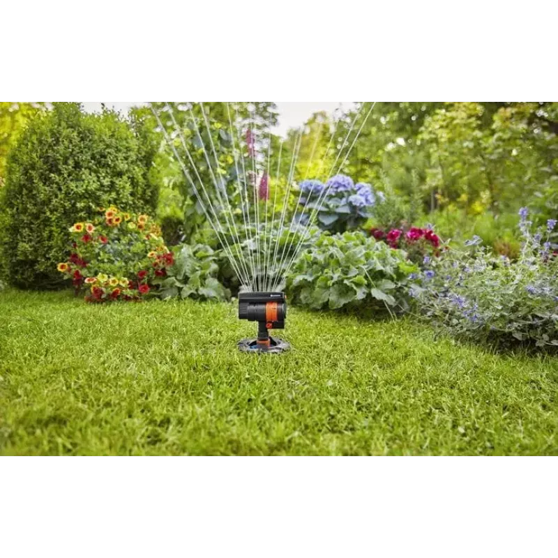 Aspersor rectangular Gardena Pipeline, negro/naranja (08251-20)
