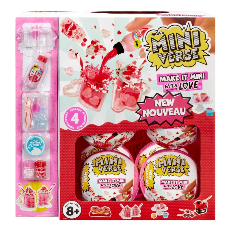 Miniverse Make It Mini Love en PDQ, 8 años, multicolor, plástico