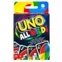 Juego de cartas MATTEL Games UNO All Wild — juego de cartas familiar, edad recomendada 7+