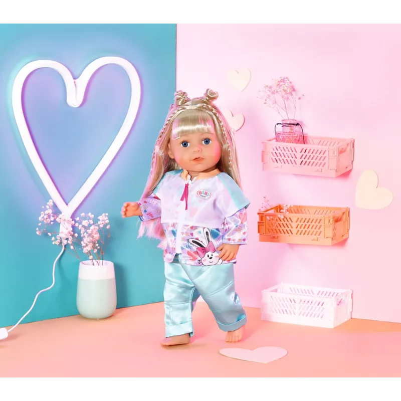 Conjunto de ropa para muñeca Zapf Creation BABY born Casual Outfit Aqua 3 años