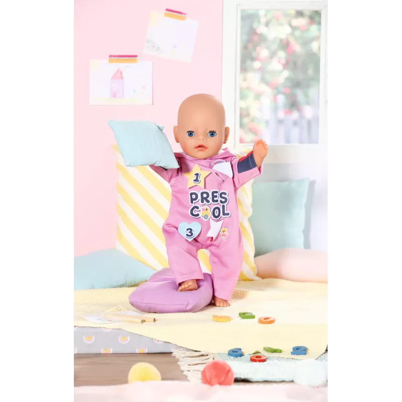 Pelele para muñeca BABY born pelele de guardería + insignia 2 años 55 g