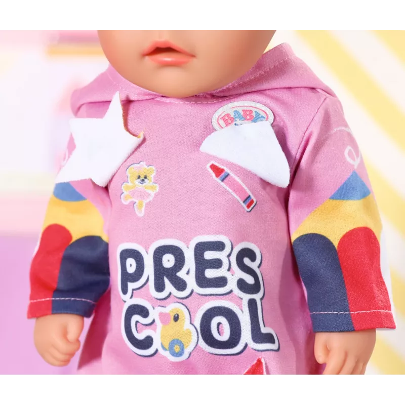 Pelele para muñeca BABY born pelele de guardería + insignia 2 años 55 g