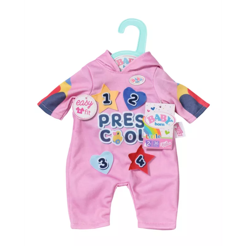 Pelele para muñeca BABY born pelele de guardería + insignia 2 años 55 g