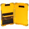 DeWALT TSTAK DWST82732-1 tablilla sujetapapeles con luz LED de 180°, amarillo/negro