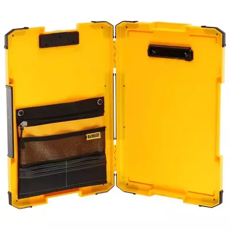 DeWALT TSTAK DWST82732-1 tablilla sujetapapeles con luz LED de 180°, amarillo/negro