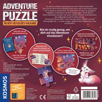 Kosmos 47856282 juego de mesa/cartas puzzle