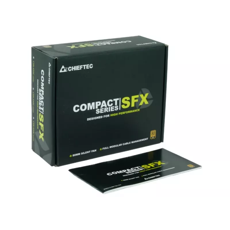 Fuente de alimentación Chieftec CSN-650C 650 W 20+4 pin ATX SFX negro