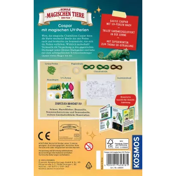 Kosmos Die Schule der magischen Tiere, kit de experimentos, biología, 8 años, multicolor