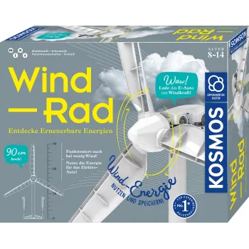 Kosmos Windrad (turbina eólica) 621353 kit de experimentos, a partir de 8 años