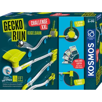 Kosmos Gecko Run Challenge XXL, kit de experimentos, mecánica, 8 años, multicolor