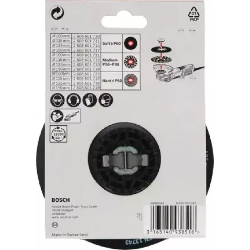 Plato de apoyo Bosch 2608601715