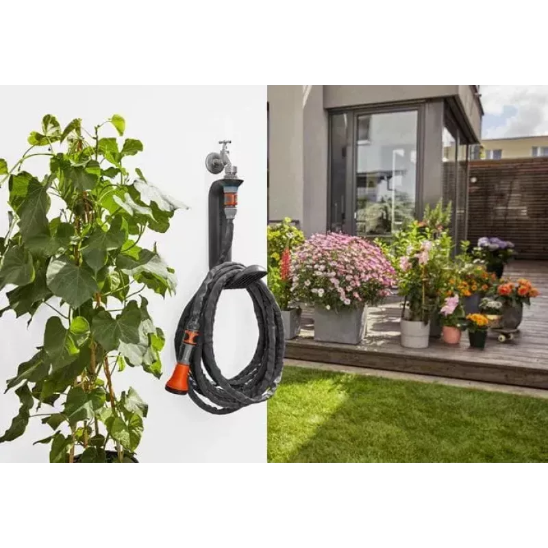 Gardena Liano TapFix soporte para manguera 18590-20, negro