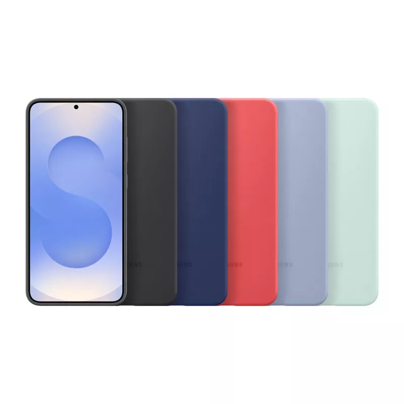 Samsung EF-PS936CLEGWW funda de silicona para Galaxy S25+, azul claro