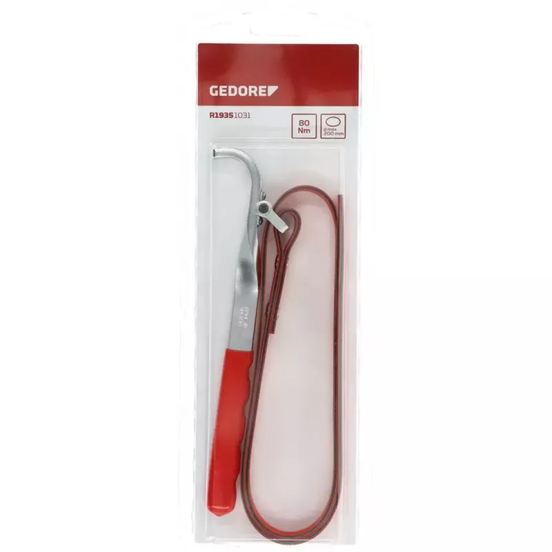 Llave de cinta Gedore R19351031 ajustable para tubos y racores