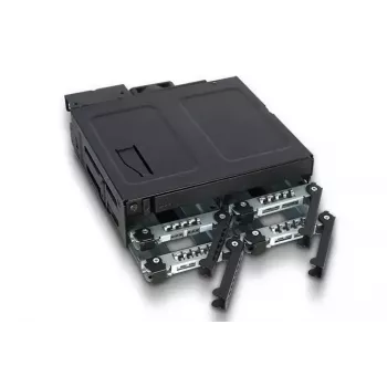 Embellecedor para unidad Icy Dock MB604SPO-B negro
